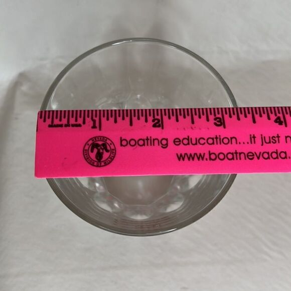 Crown Royal Reserve 10 Oz Rocks Glass 3 1/4 Round 4 In Tall Whiskey Bar Cocktail - Picture 5 of 6